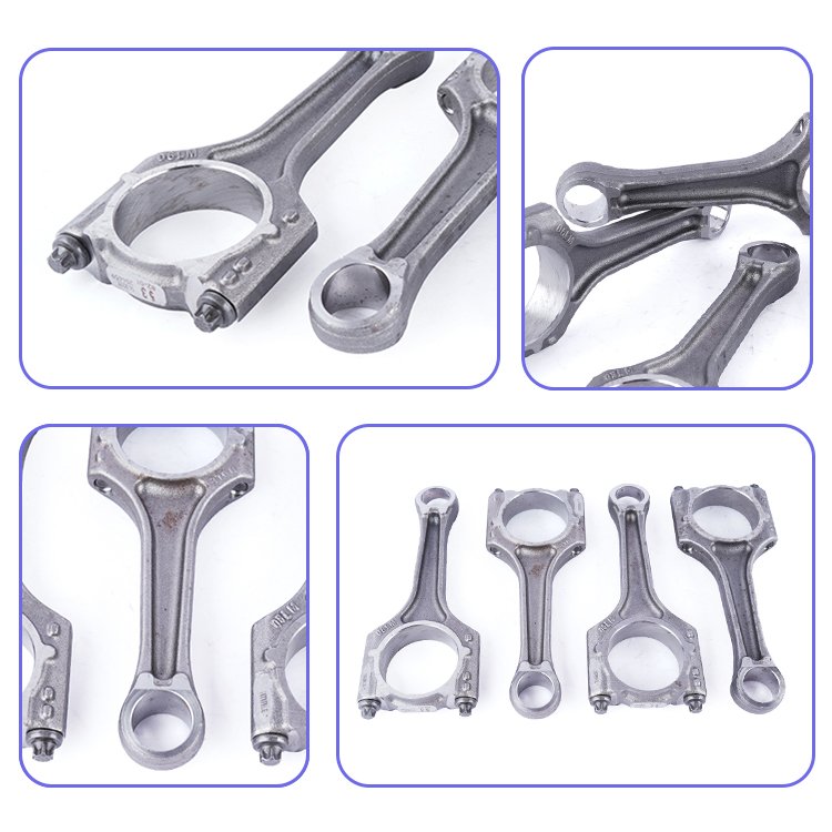 Hot selling auto spare engine parts 06H198401D 06L198401 connecting rod for VW EA888 2.0T thick pin