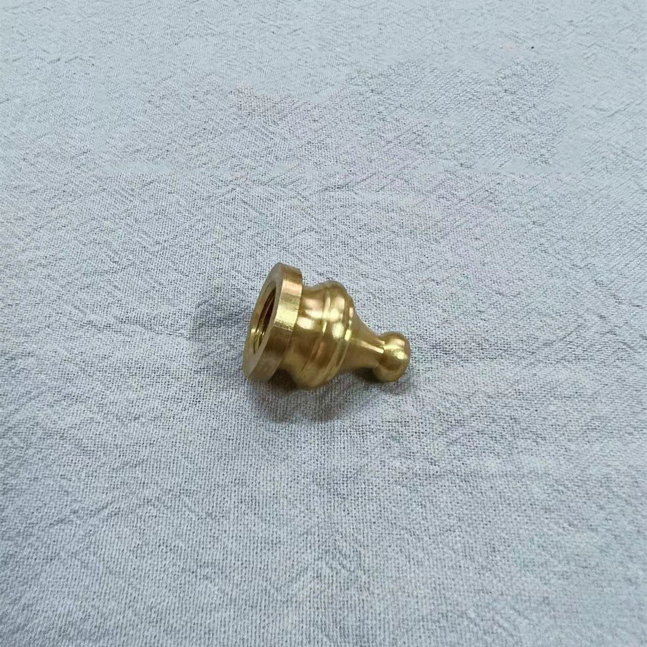 YUESHEN All Copper Die Cast French Table Lamp Floor Lamp Connector Brass Bamboo Knot Connecting Rod DIY Lighting Accessories