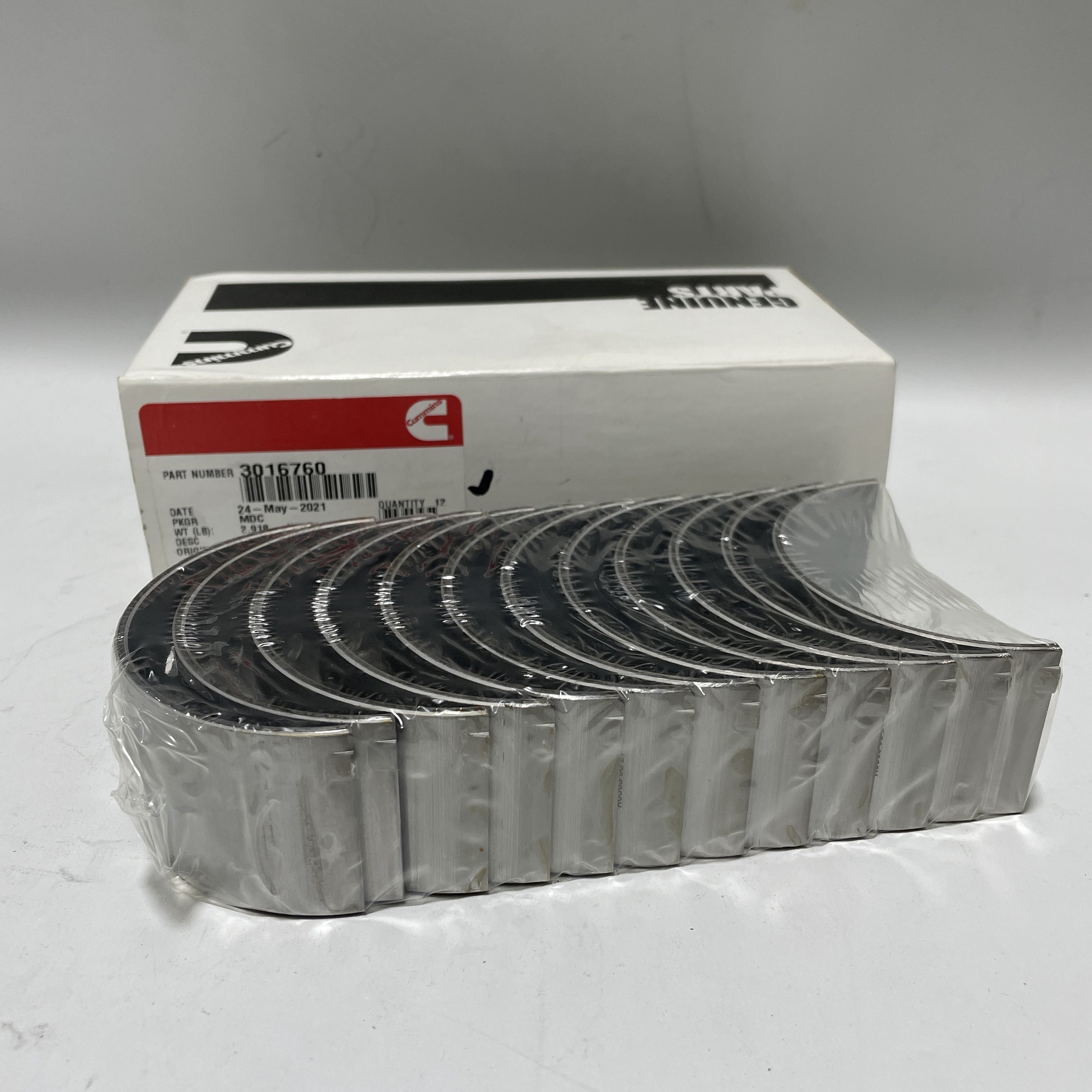 cummins M11 QSM11 ISM11 Diesel Engine Part 3016760 Connecting Rod Bearing For Cummins marine engine parts