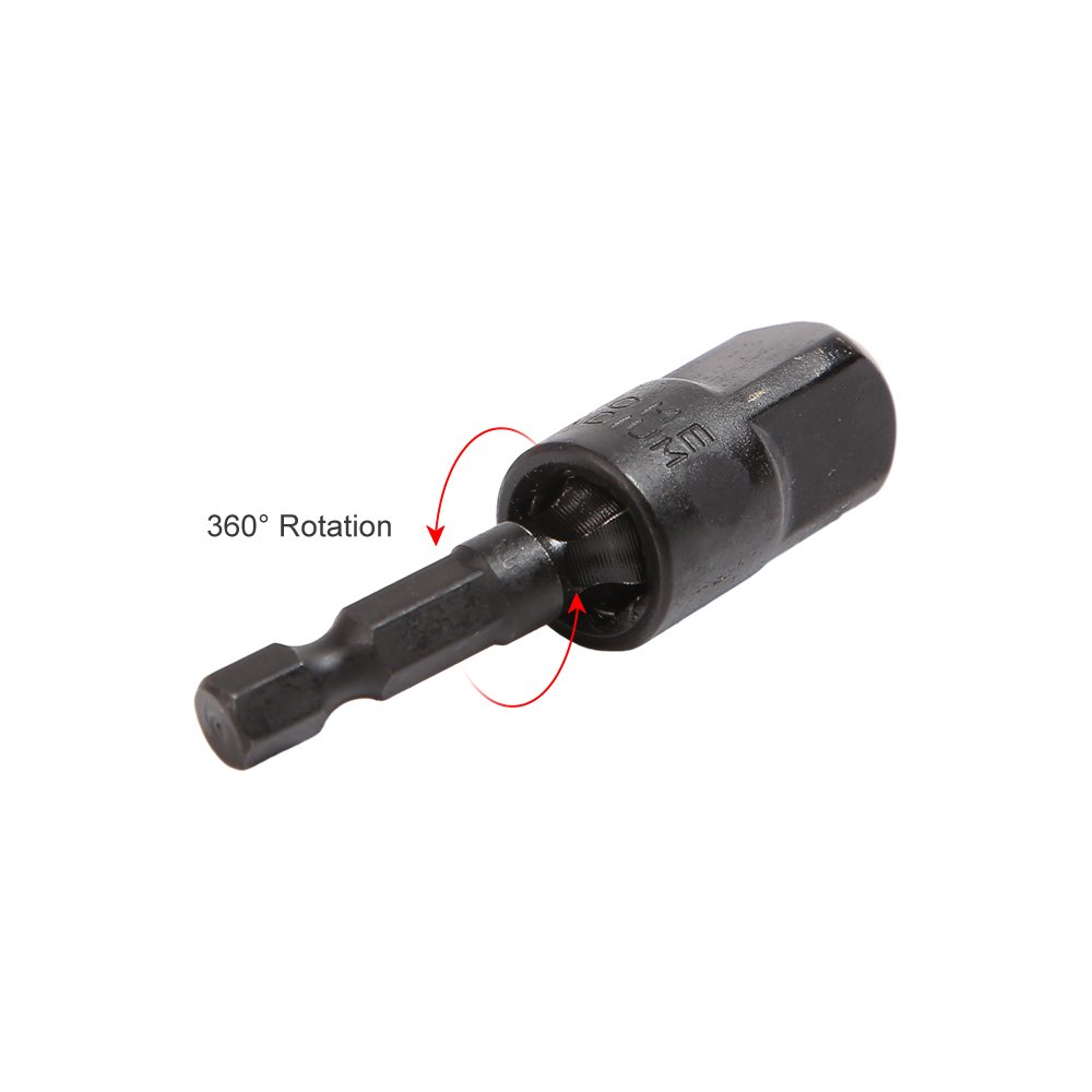 1/4 "3/8" 1/2 " High Quality CRV Hexagon Handle To Square Head Sleeve Transfer Tool Connection Rod