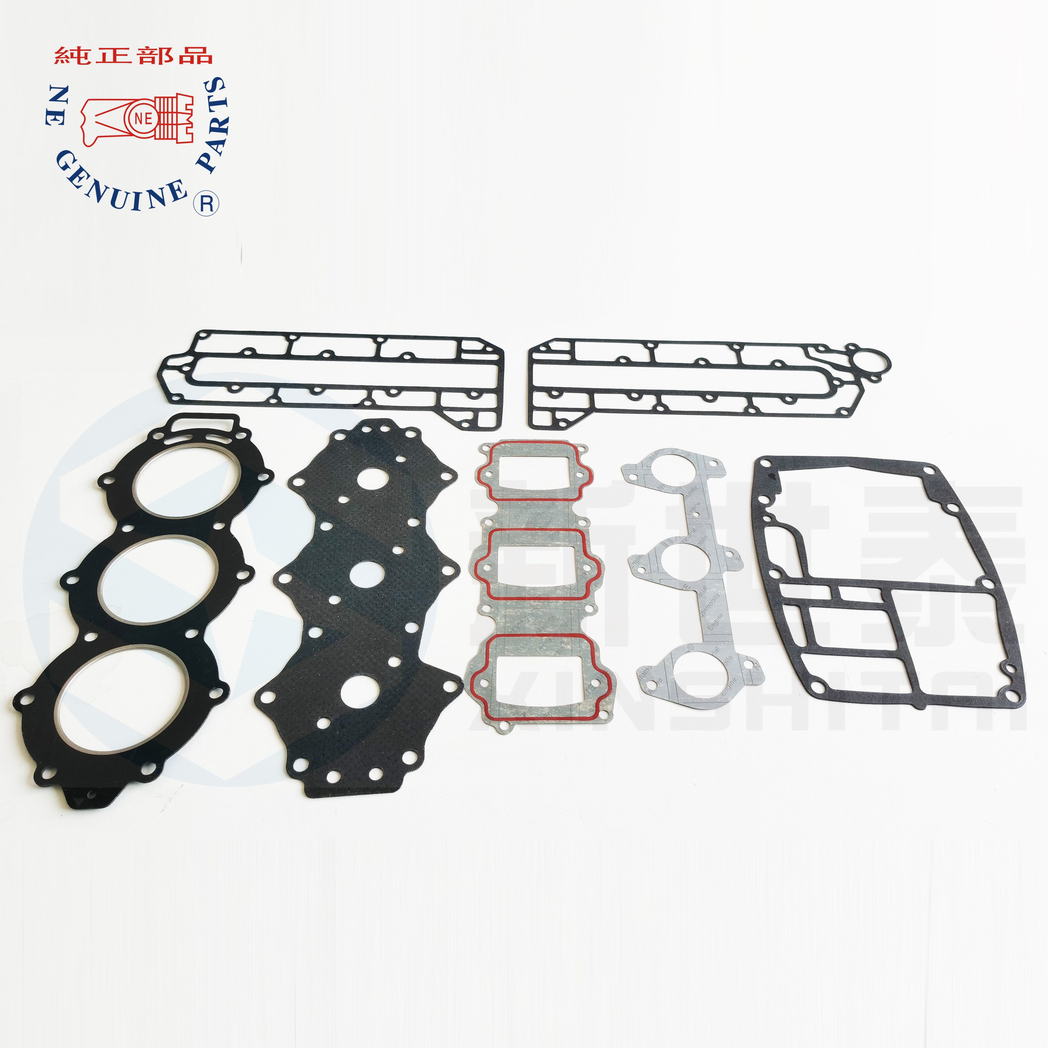Chinese accessories boats seal kit black outboard engine complete cylinder head gasket for yamaha 60HP