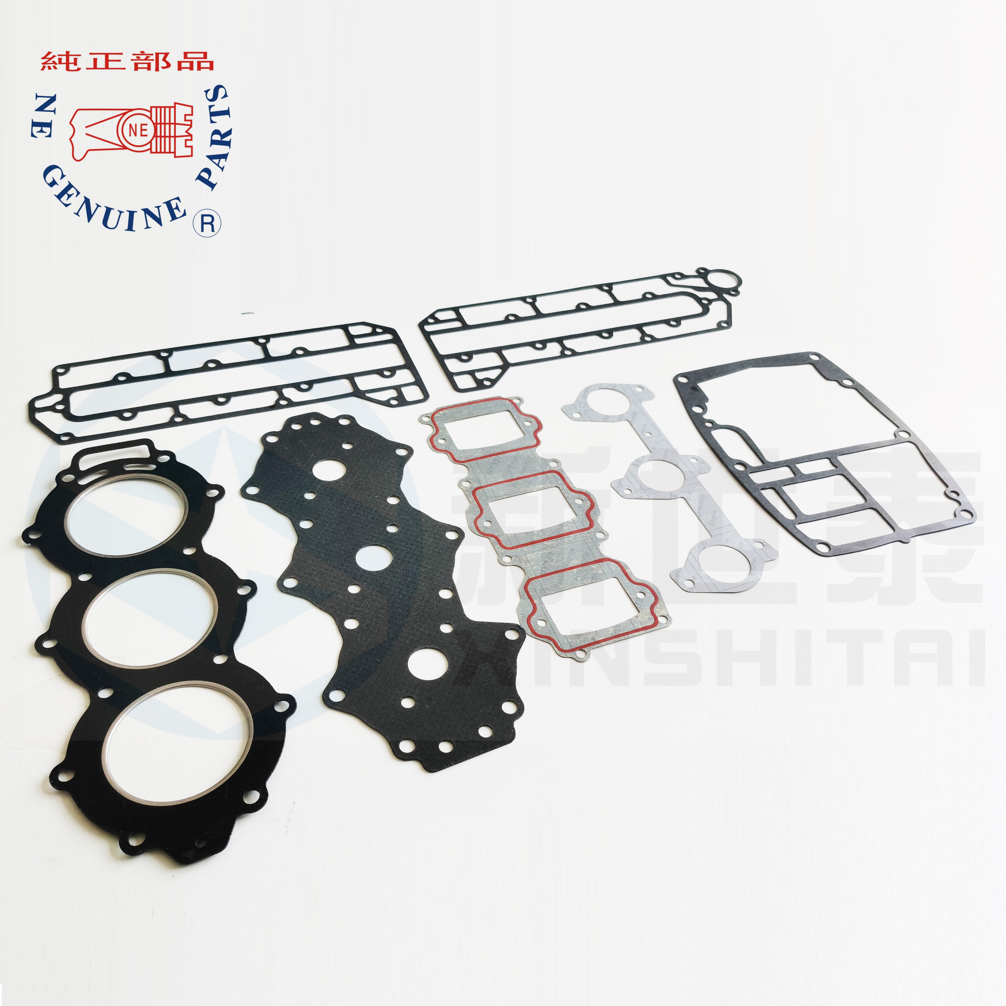 Chinese accessories boats seal kit black outboard engine complete cylinder head gasket for yamaha 60HP