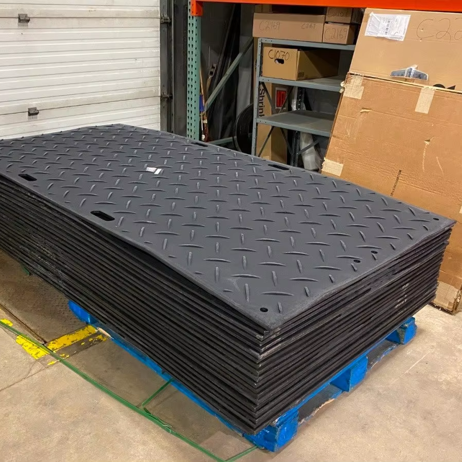 PE Plastic composite hdpe mat ground protection solution mat