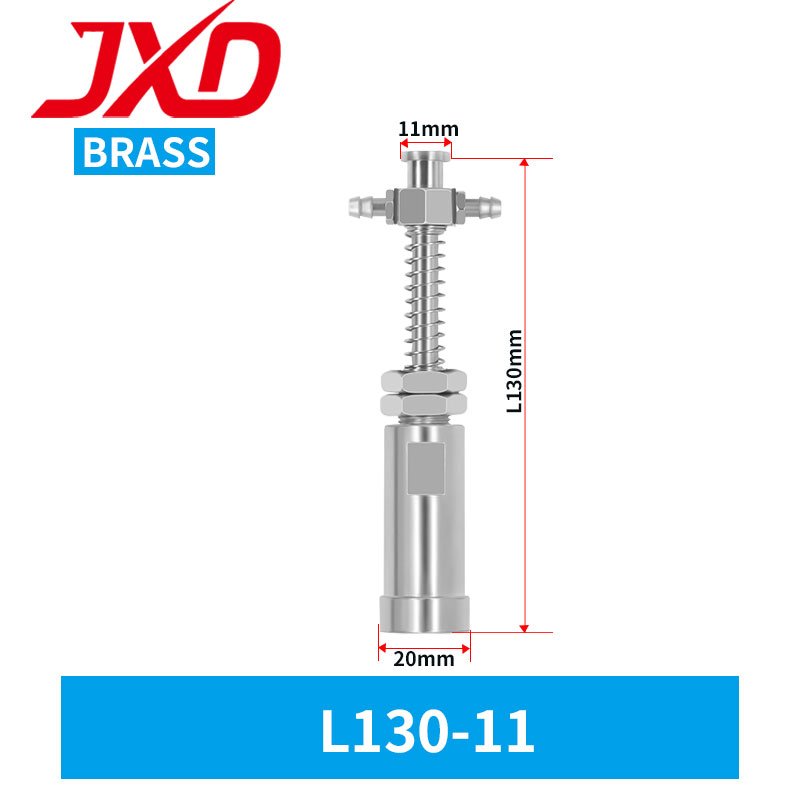 JXD L52-11 L60-11 L100-11 L110-11 L127-11 Strong Magnetic Brass Metal Vacuum Pneumatic Sucker Connector Connecting Rod