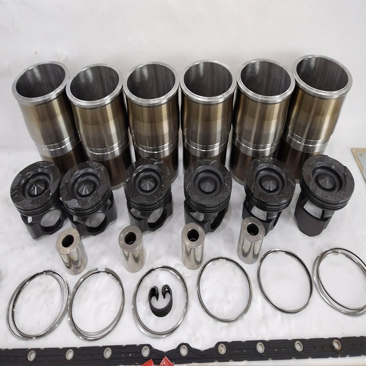 Original cummis Engine Overhaul Kit Cylinder Liner Set Conrod Bearing Piston Ring Set x15 6bt 6ct 6lt