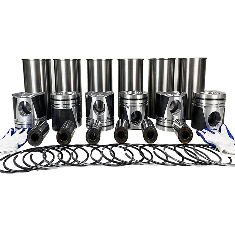 Original cummis Engine Overhaul Kit Cylinder Liner Set Conrod Bearing Piston Ring Set x15 6bt 6ct 6lt
