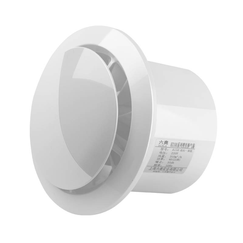 Two -directional window type exhaust fan 6 -inch air -changing fan toilet wall -type household powerful silent exhaust kitchen pump