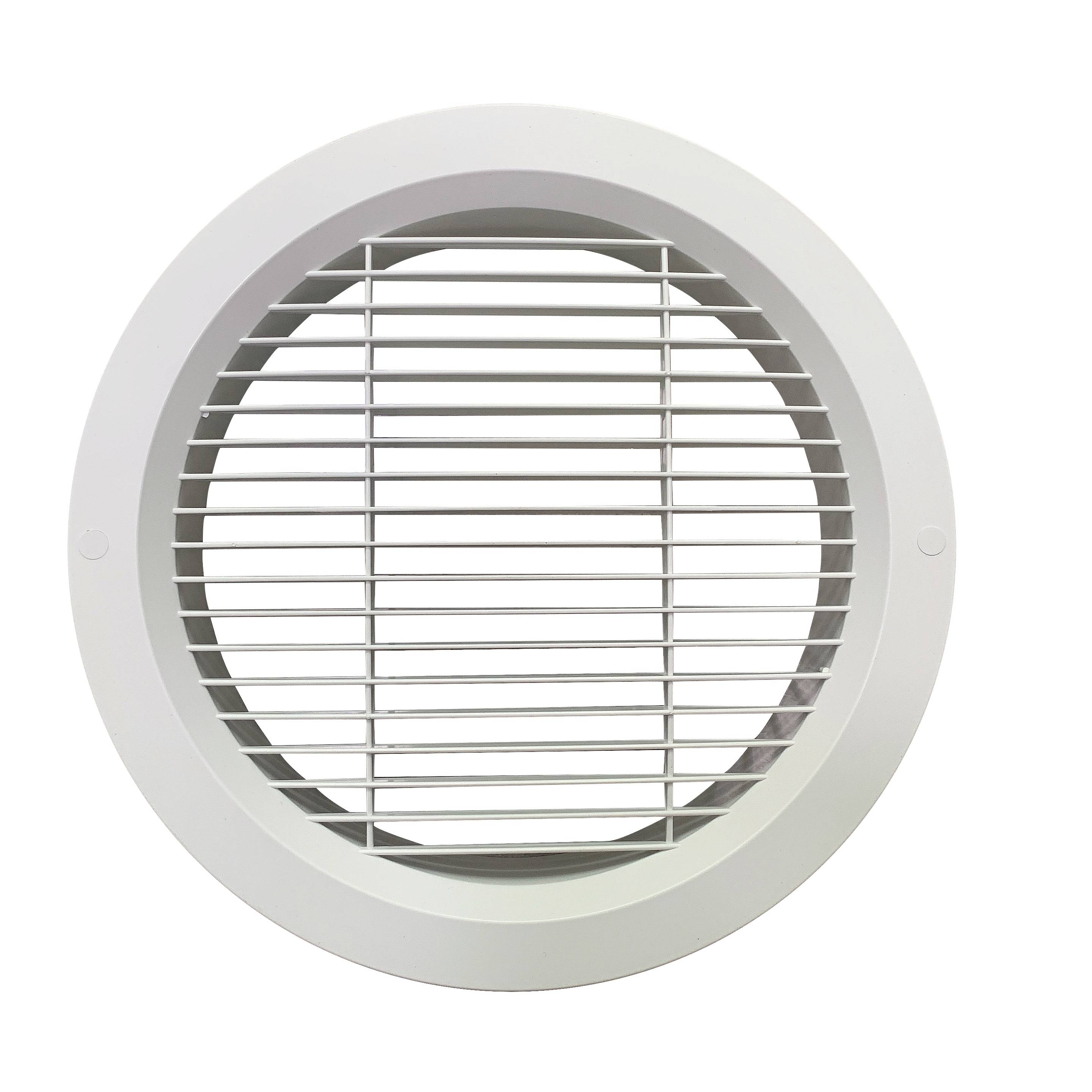 Huaqi new ABS new air outlet air outlet exhaust mouth circular straight louver air -conditioning ventilation ventilation pipeline exhaust port