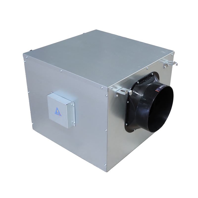Unidirectional flowing new fan silent pipeline fan exhaust fan business use indoor fresh air system fresh air gas exchange machine