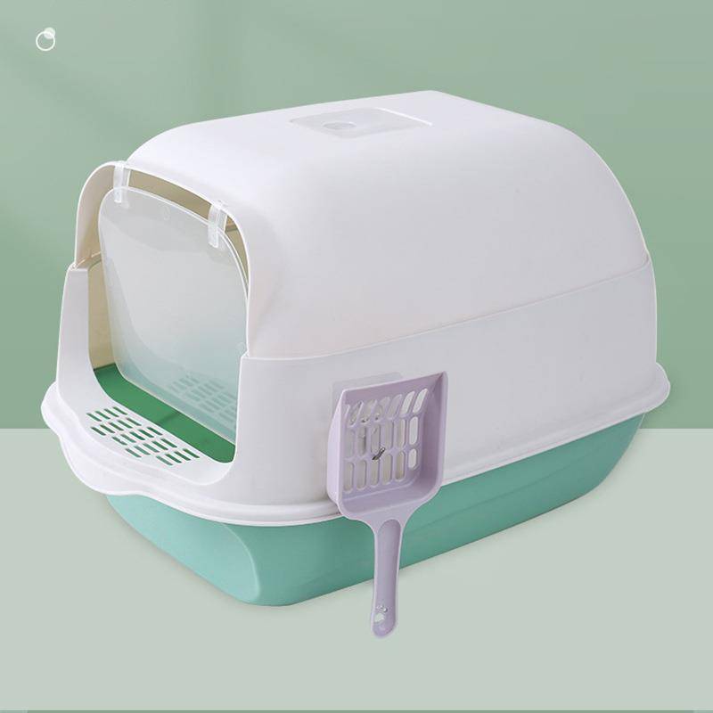 Cat sand pot fresh air exhaust system Silent large full -seated pet toilet pumping ventilation ventilation, stomach, gas exchange