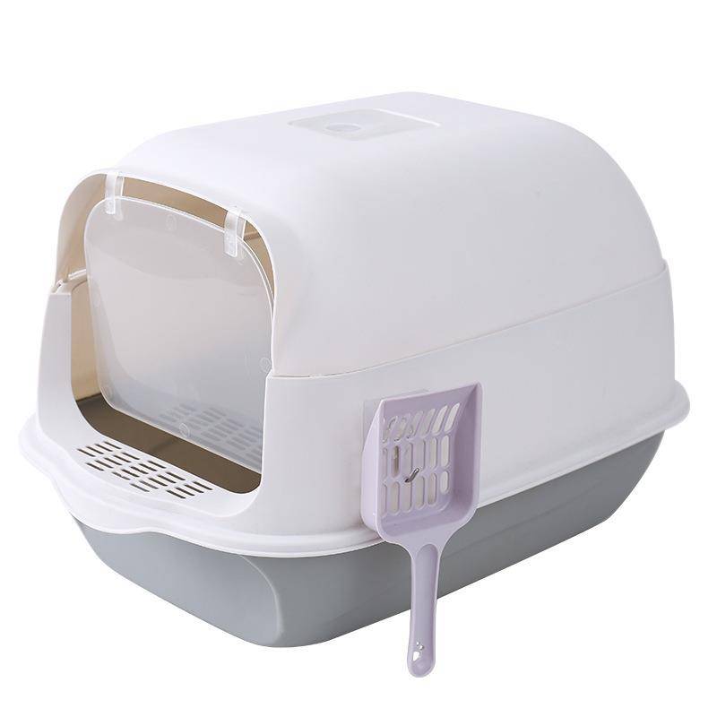 Cat sand pot fresh air exhaust system Silent large full -seated pet toilet pumping ventilation ventilation, stomach, gas exchange