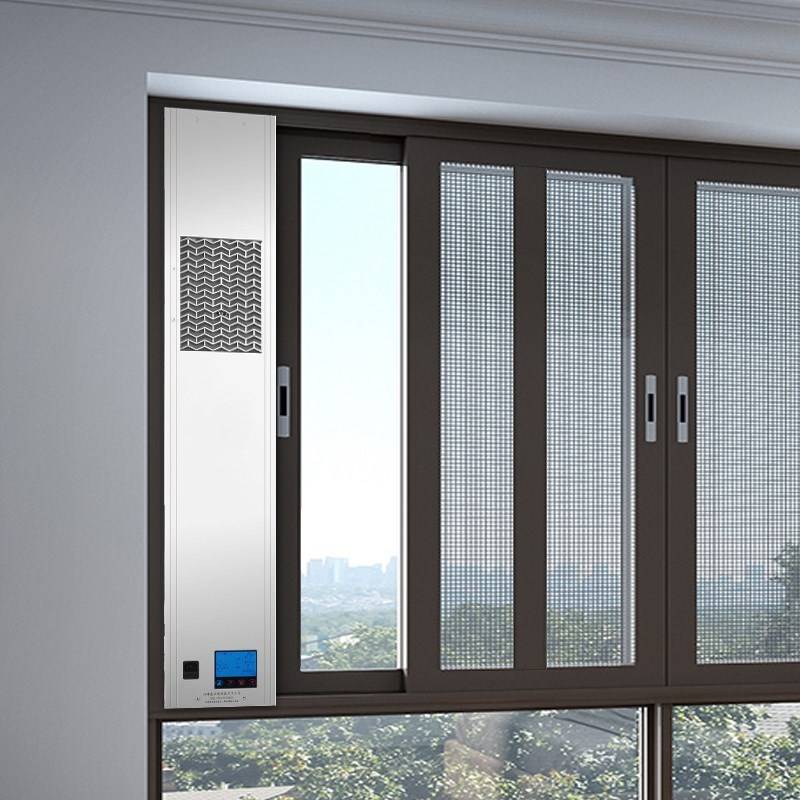 Window -style fresh air system indoor air circulation air replacement home wall -mounted air purifier removal formaldehyde