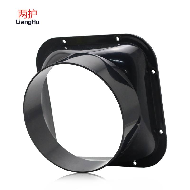 Two protection ABS fresh air system engineering plastic outlet smoke exhaust pipe connecting air pipe fans fans connecting