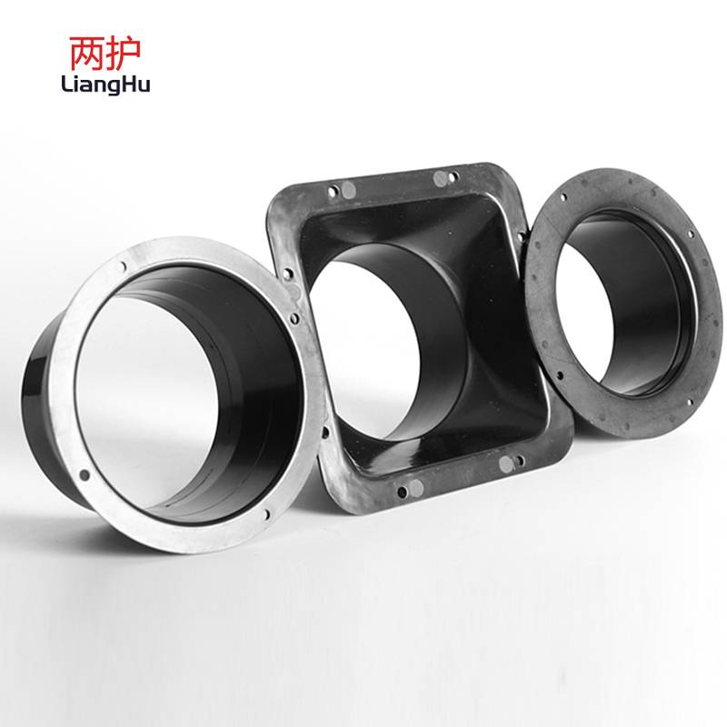 Two protection ABS fresh air system engineering plastic outlet smoke exhaust pipe connecting air pipe fans fans connecting