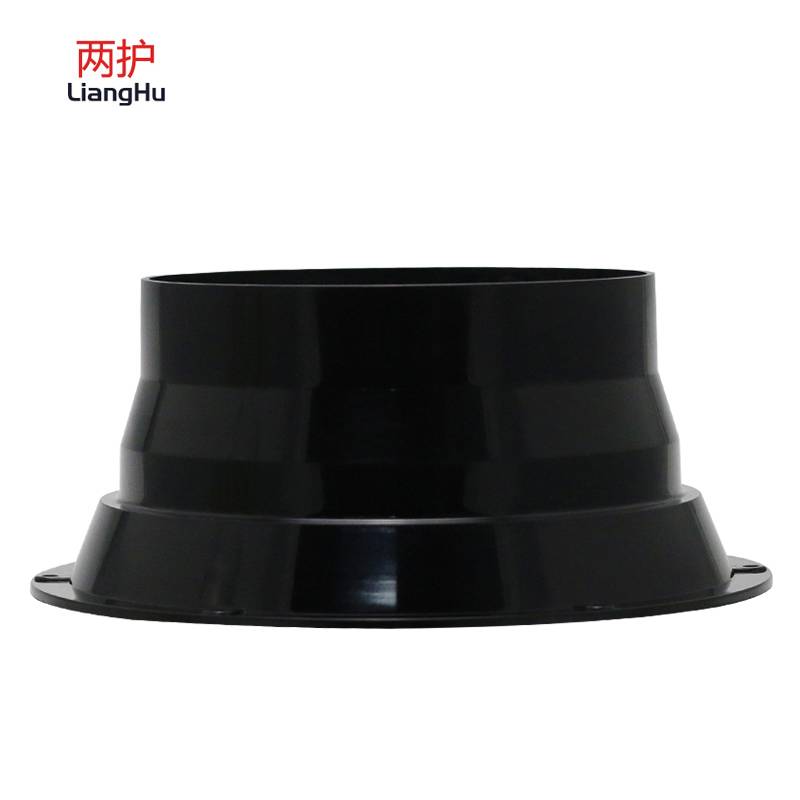 Two protection ABS fresh air system engineering plastic outlet smoke exhaust pipe connecting air pipe fans fans connecting