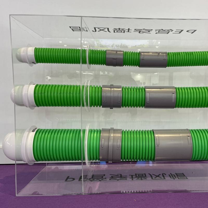 Fresh air system top air supply PE pipeline pipes through wall wind caps outer wall into the wind, ventilated ventilation exhaust, rain and insect prevention cover