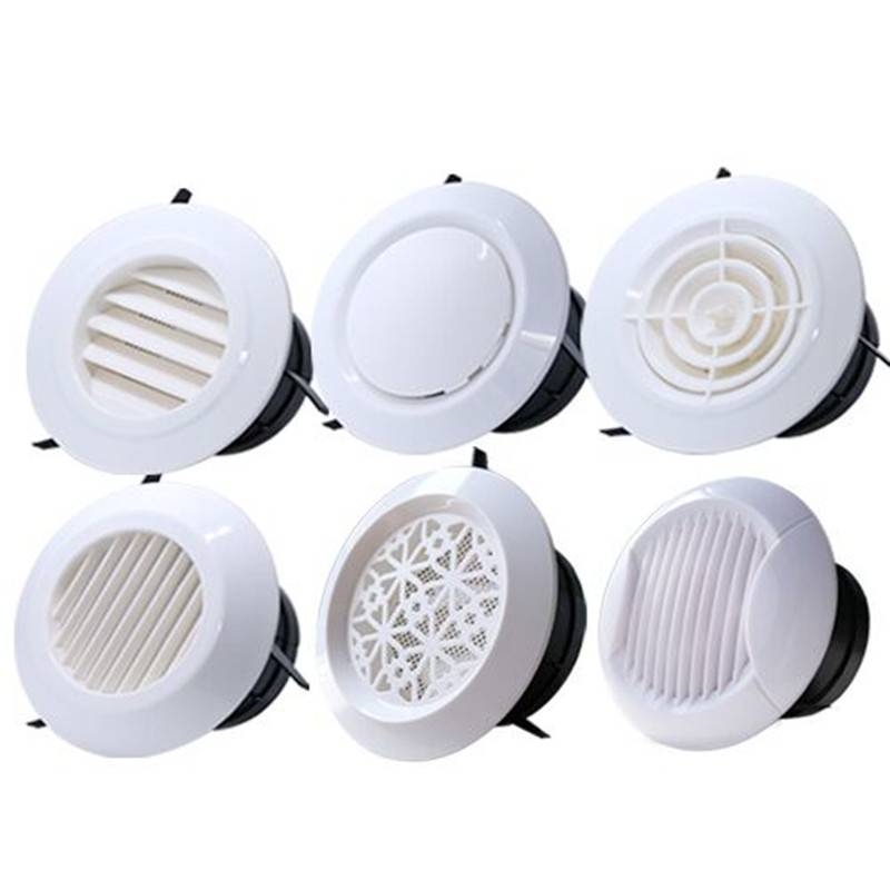 ABS Xinwu Central Air Conditioning Forms Round Merittable Evapous exhaust ventilation Fresh air system Ventilation and ventilation