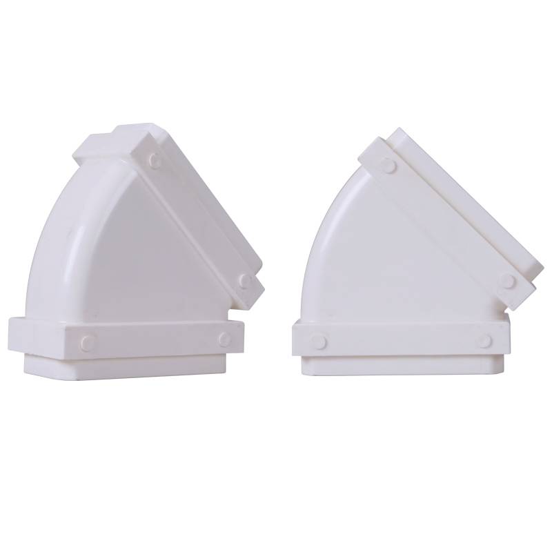 Fresh air system round variable square pipe central air -conditioning ceiling giving air exhaust air 120x50 bright pumping ventilation and flat pipeline