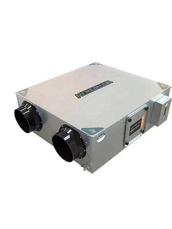 Household commercial fresh air system full thermal central static fresh air bidirectional flowing new air gas exchange machine full thermal exchange