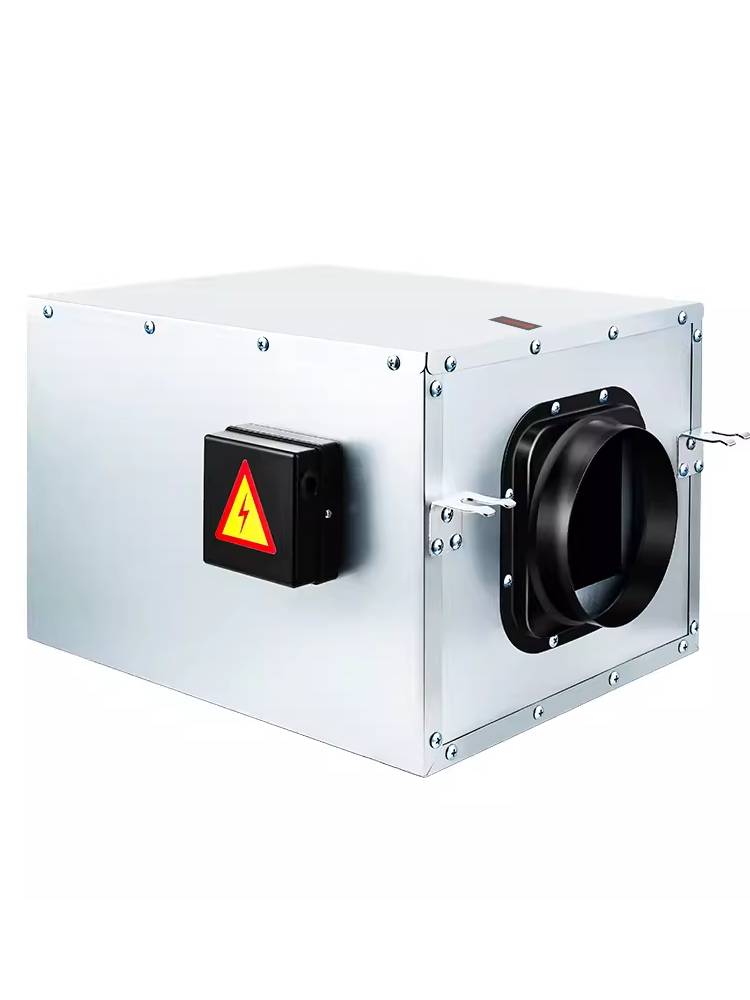 Commercial fresh air system ultra -silent pipeline fan chess and card room Kitchen smoke discharge air fan unilateral strong pumping fans