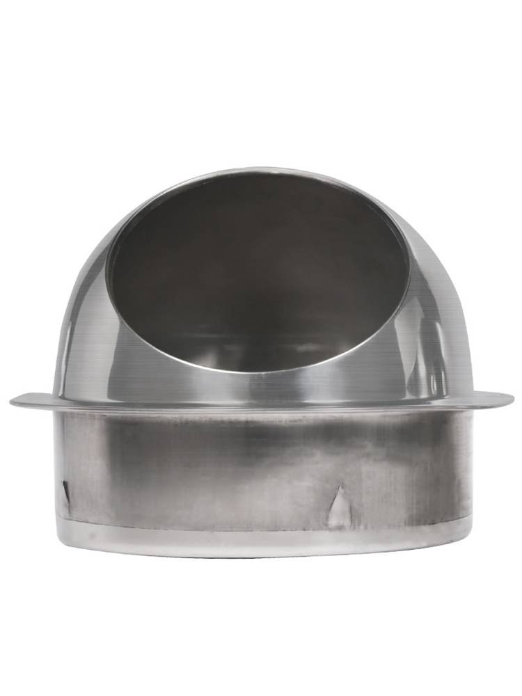 304 thickened stainless steel outer wall wind hat Fresh air out of windproof wind cover outdoor exhaust air cap