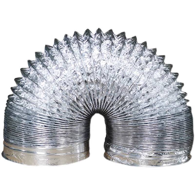 Yuba exhaust pipe aluminum foil ventilation range hood pipeline toilet exhaust pipe air fan horn fans hose exhaust fan pipeline