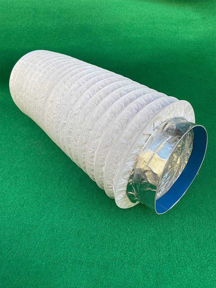Frozen muffled tube governance muffinal tube fresh air system muffle pipe fan ducts quiet muffinal noise reduction software pipe