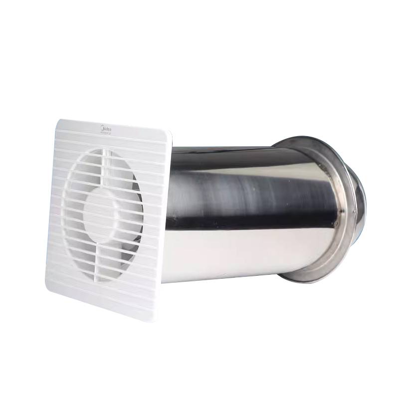 Midea through the wall integrated exhaust fan exhaust fan pumping machine window -type wall -mounted new fan system Household replacement fan