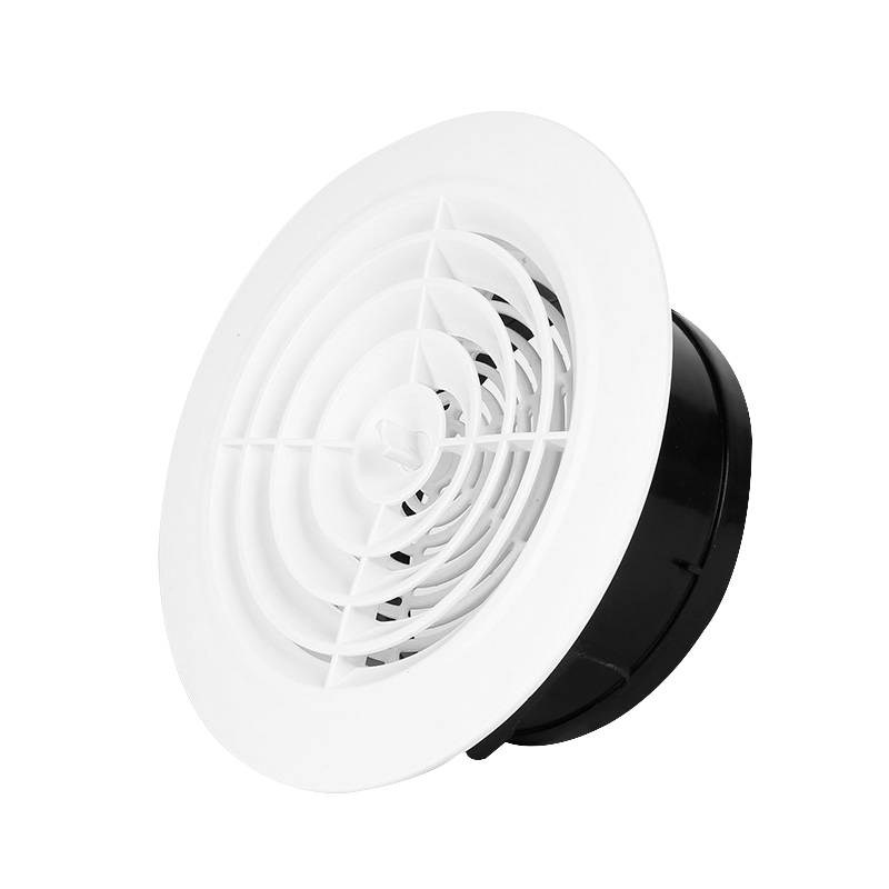 Green Island air exhaust pipe outlet pipeline exhaust outlet Fresh air system round -style adjustable exhaust mouth smoke exhaust accessories