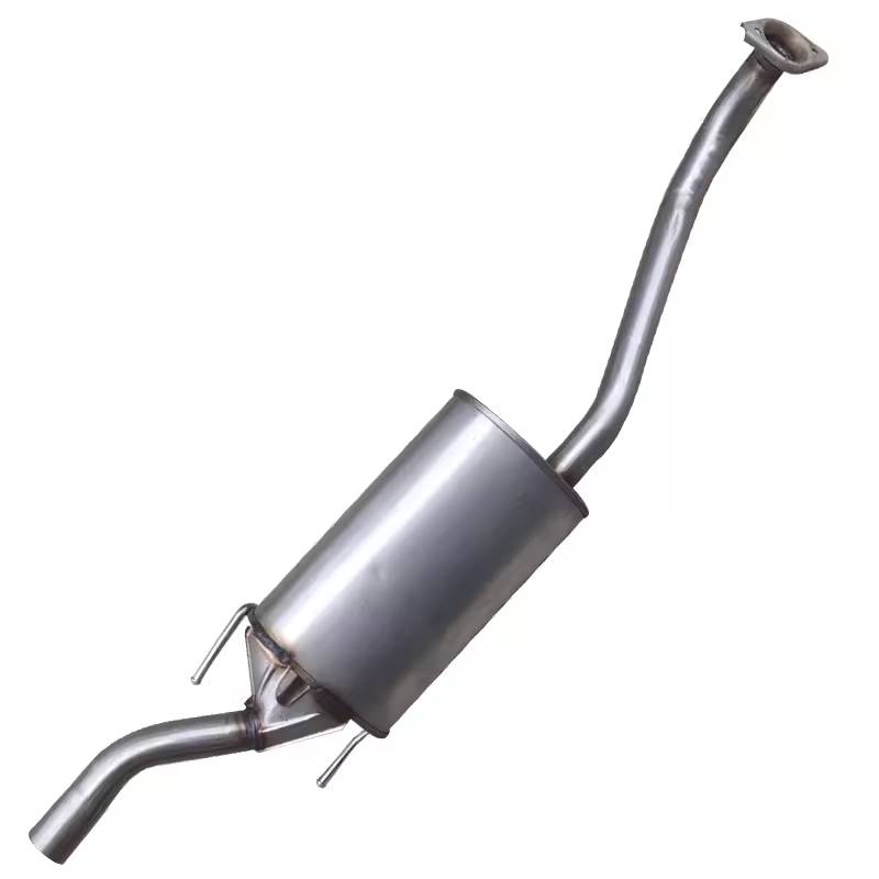 Into the Honda, Ideas, vanguard, flying, end of the Sidi exhaust, back of the silencer