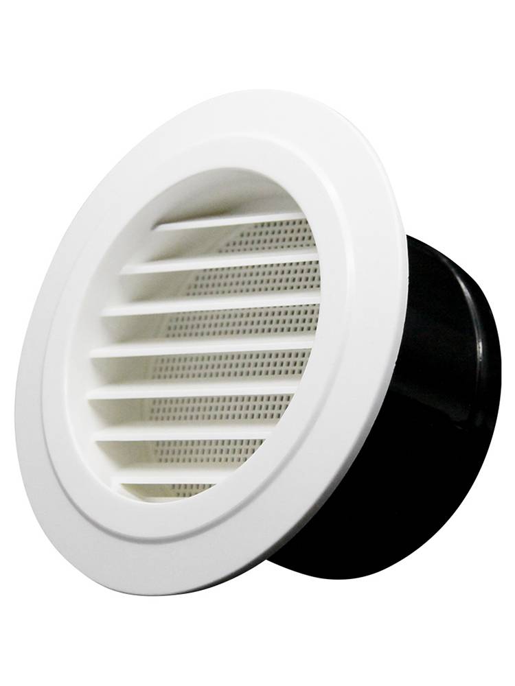 Green suction ABS circular fresh air outlet Frozen air outlet Black new air outlet Central air -conditioning outlet