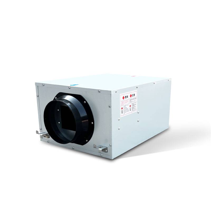 One -way flow new fan pipeline air supply exhaust device silent purification filtration fresh air system commercial fresh air gas exchange machine