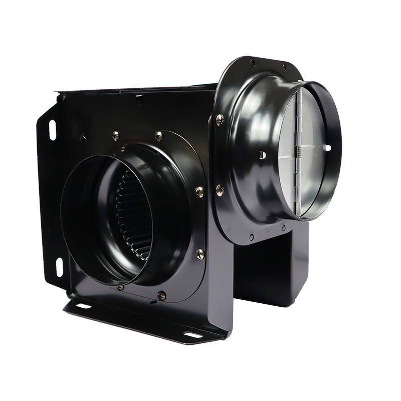 Antelope exhausts a new wind system, a full-pipe-replacement, metal-roller windmill, a domestic fan