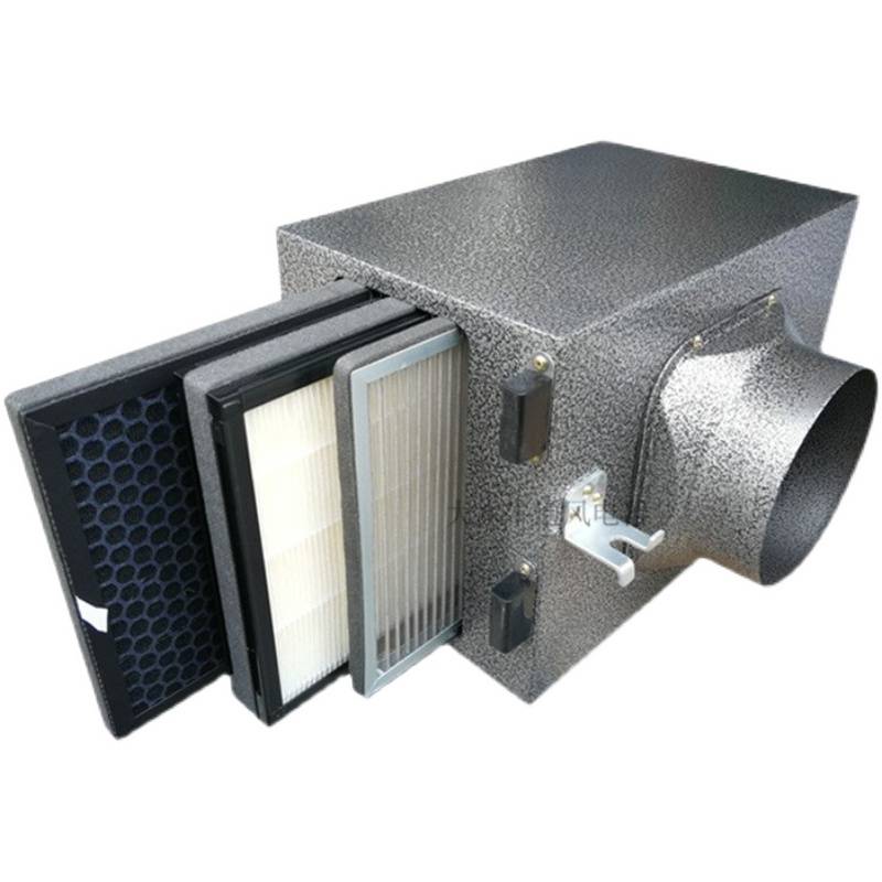 Green Island Wind and Frozen System indoor air purification box PM2.5 Early high -efficiency activated carbon front dust removal filter box