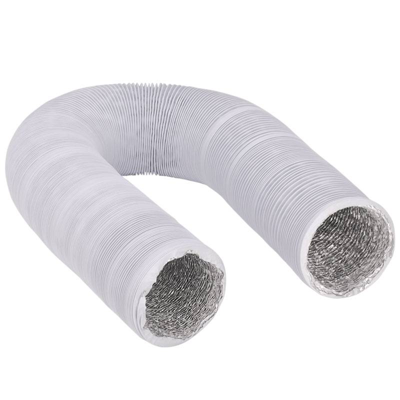 Thickened PVC telescopic composite aluminum foil hose exhaust pipe Fresh air system exhaust pipe ventilation and exhaust pipe 110 160