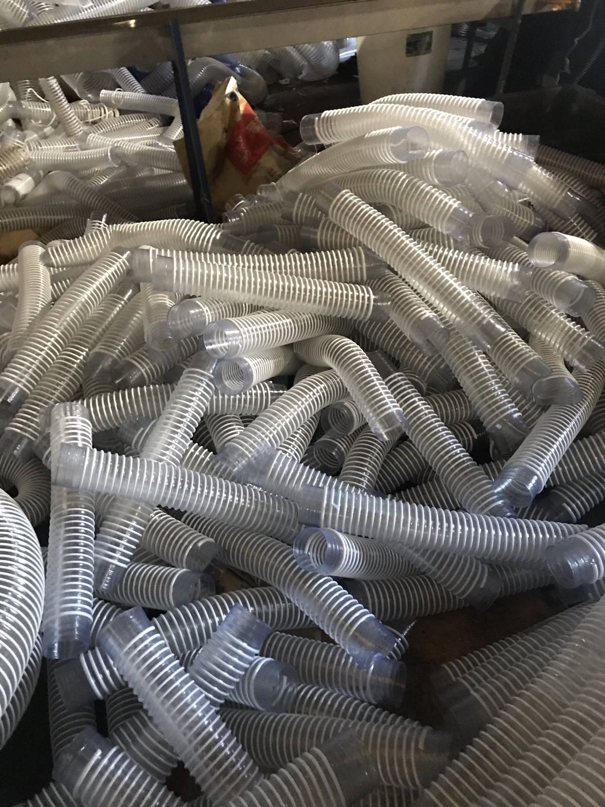 65mm Plastic tendon ripple tube exhaust pipe exhaust pipes and tube sewage pipes of vacuum pipes, sewage hoses