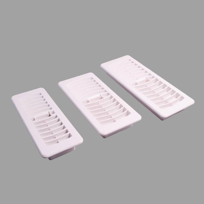 Dido's ventilated plastic ventilator grids out of the ventilator