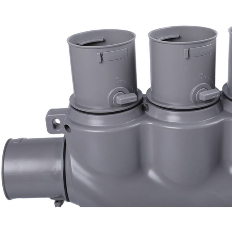 Really as new air system ABS sub -box PE pipeline accessories branches to send wind of one point, four five six, ten