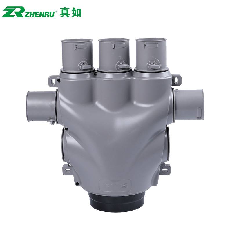 Really as new air system ABS sub -box PE pipeline accessories branches to send wind of one point, four five six, ten