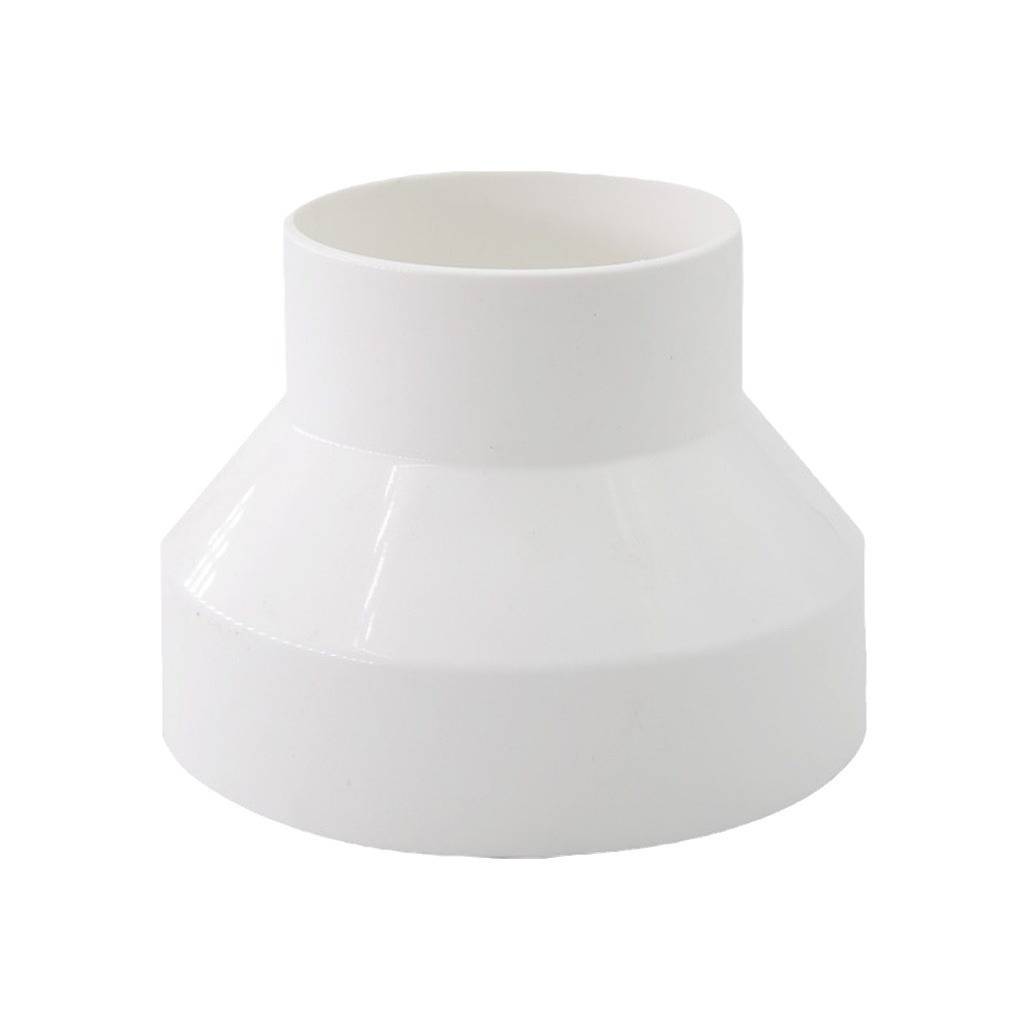 Fresh air system ABS variable diameter connecting exhaust fan PVC pipe conversion size head pumping latter hose connection 75 100