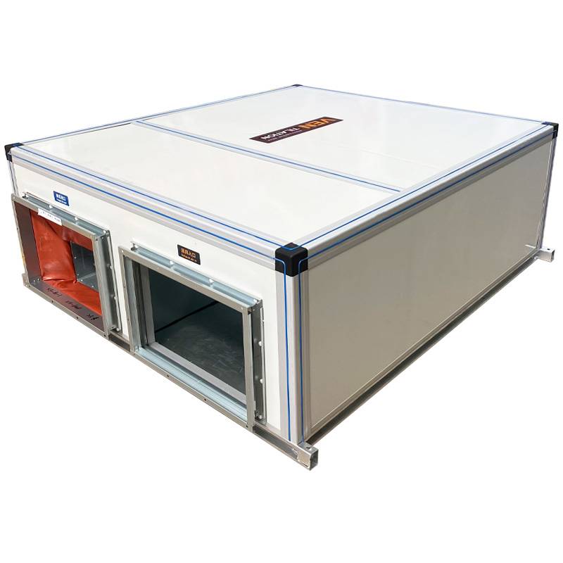 Commercial fresh air system Large -volume full heat exchange device Ventilation and ventilation large places in large places in two -way new air replacement machine