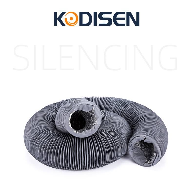 Kodisen thickened PVC aluminum foil composite tube fresh air system hose exhaust fan ventilation pipe