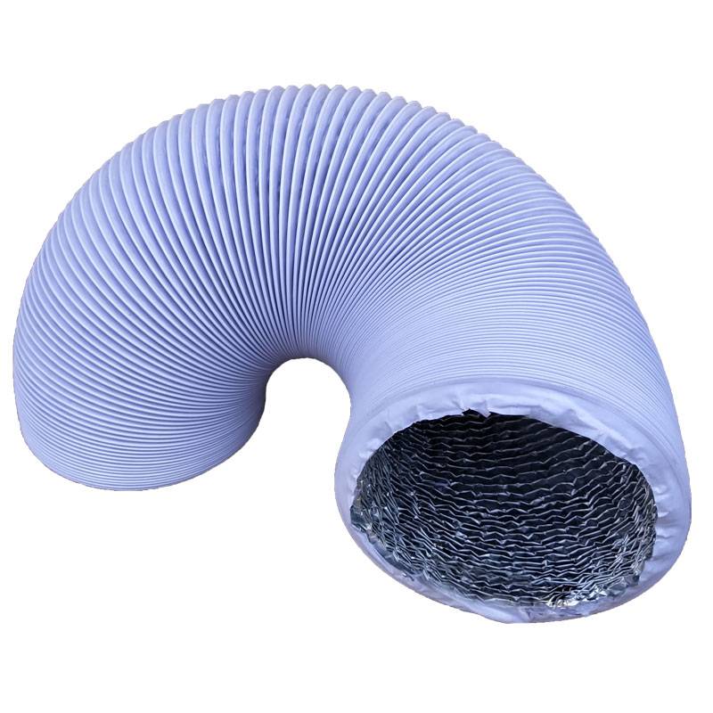 Thickened PVC telescopic composite exhaust pipe fresh air system exhaust fan ventilation pipe range hood hoods aluminum foil smoke discharge hose