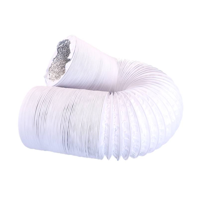 Thickened PVC telescopic composite exhaust pipe fresh air system air -conditioning ventilation air tube hood hood and aluminum foil hose