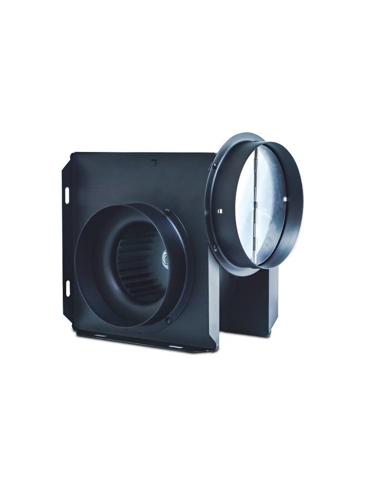 Verm kitchen oil fume Furnishing metal centrifugal turbine split fans switching pipeline strong exhaust fan