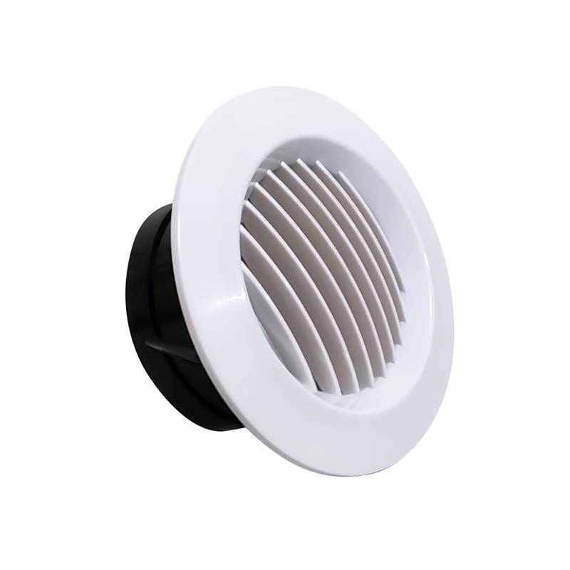 ABS Plastic Bloss -Lottery Fluton Fleece Frequency System Round exhaust air inlet can run ventilation, exhaust air hood