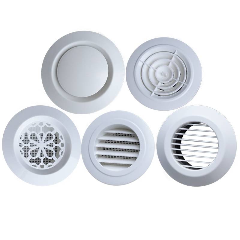 Xinto System Xinfengkou Air Conditioner Outlet Blossom ABS air outlet Avilled fan circular rainproof air cap