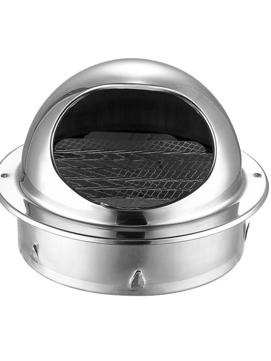 Exterior wall ventilation, rainproof, air -breathable cap, exhaust hood fresh air system outlet 304 stainless steel exhaust cap