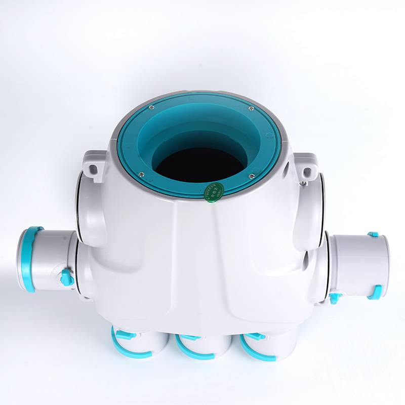 Fresh air system accessories split box PE pipeline branches, removing sound environmental protection ABS division, one -five -one -one, seven points seven