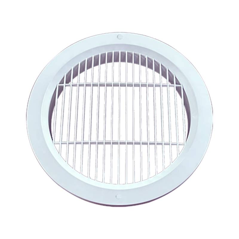 Xinfeng straight louver round air outlet ABS plastic round fresh air system exhaust port central air -conditioning pipeline exhaust